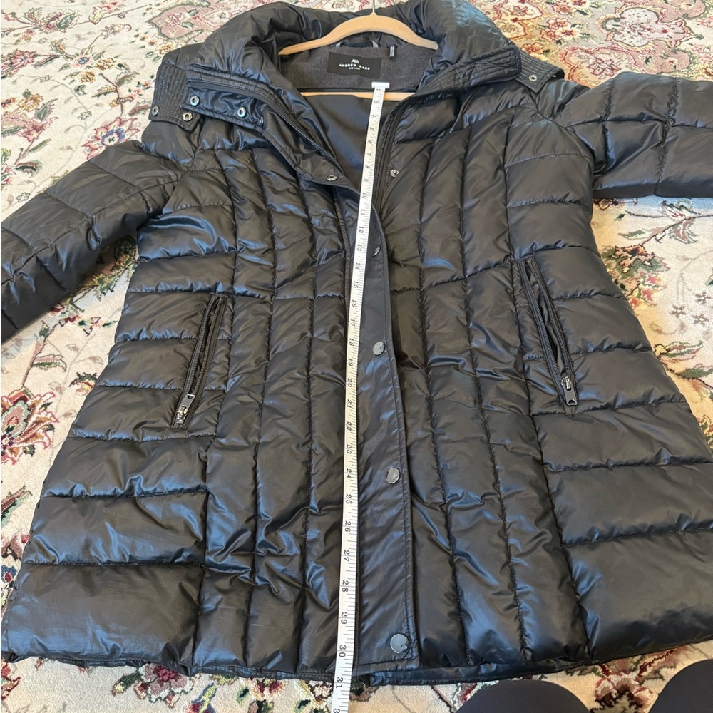 Andrew Marc Women's Black Puffer Coat host pick - Picture 8 of 17
